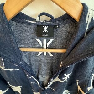 ONEPIECE onesie merino ski wool baselayer navy